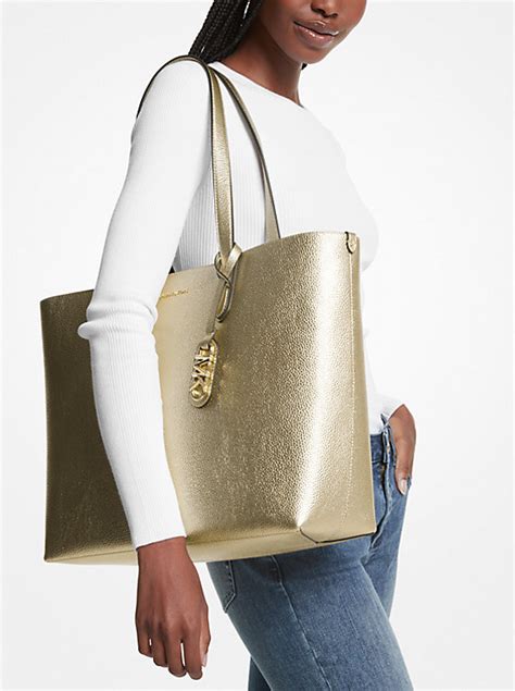 michael kors xl tote bag|Michael Kors large leather tote.